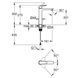 Змішувач для раковини Grohe QuickFix Dice XL-Size 1018922430 CV036221 фото 2