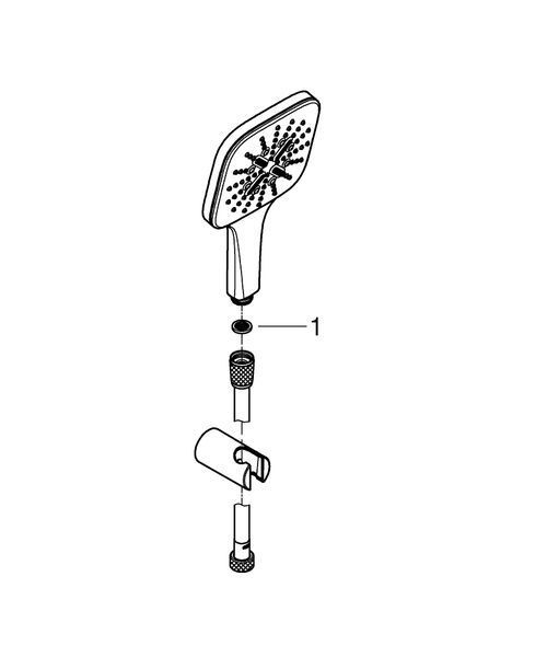 Rainshower Smartactive Cube 130 Душевой набор, 3 режима струи (26589000) 26589000 фото