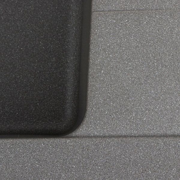 Гранитная мойка для кухни Platinum 6250 ZIRKONE матовый Серый муссон 41596 фото