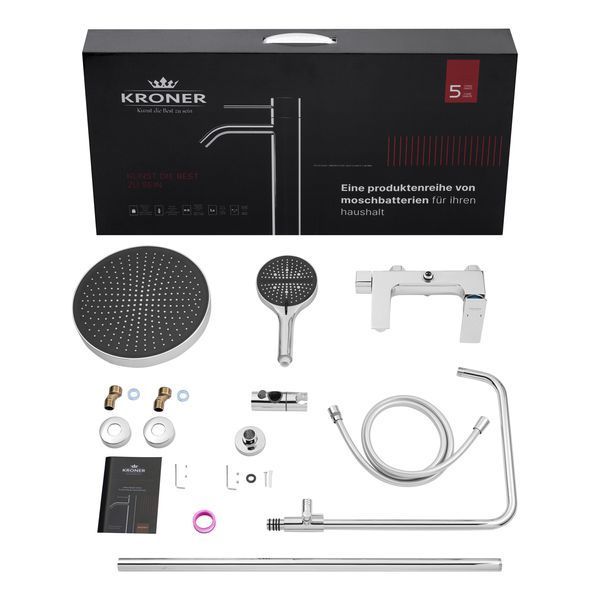 Душевая система Kroner KRP Vog - C064 CV035563 фото