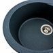 Гранитная мойка для кухни Platinum 5847 ONYX матовая (антрацит) 38963 фото 5