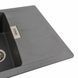 Гранитная мойка для кухни Platinum 6250 ZIRKONE матовый Серый муссон 41596 фото 5