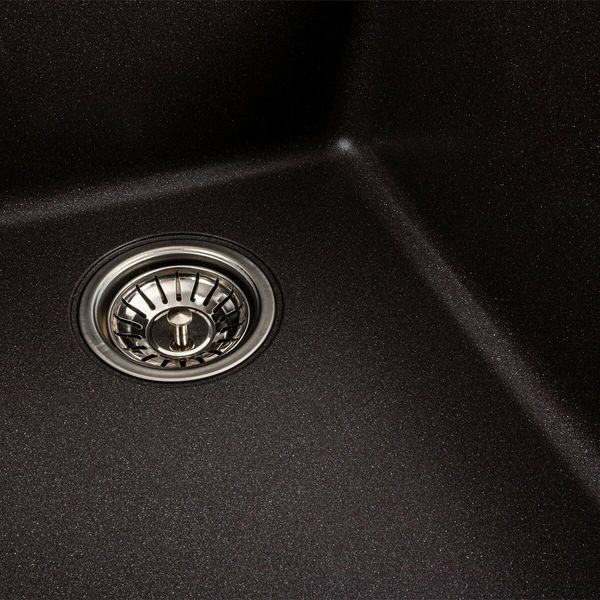 Гранітна мийка для кухні Platinum 9950 PANDORA матовий Гренадін 40372 фото