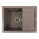 Гранитная мойка для кухни Platinum 6550 INTENSO матовая Дюна 41652 фото 1