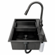 Комплект кухонної мийки 63х50HM PVD Pllen&oacute; Lazio ST08 Grafite SL43881 фото 6