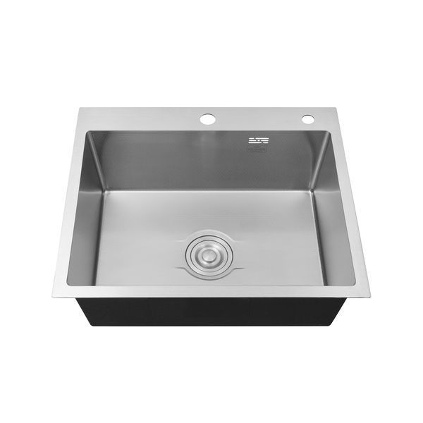 Кухонная мойка Kroner KRP Derby - 6050HM Brush (2,5/0,5 мм) CV027237 фото