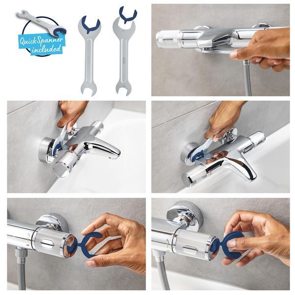 Душова система термостатична Grohe QuickFix Vitalio Comfort System 250 26677001 CV033239 фото
