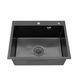 Комплект кухонної мийки Kroner Derby PVD - 6050HM ST343731 фото 5