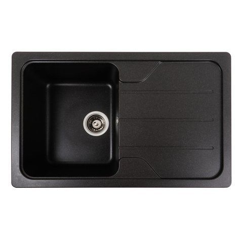 Гранитная мойка для кухни Platinum 7850 VERONA матовый Морион 41661 фото