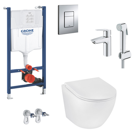 Комплект інсталяції GROHE Solido Hygienic Set 5-в-1 SL33255 фото