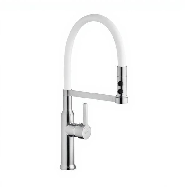 Комплект кухонной мойки Valeso 50х50HM WHI16 Kitchen Line SL73541 фото