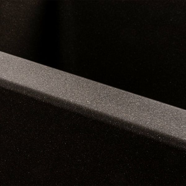 Гранитная мойка для кухни Platinum 7850W TOSKANA матовая Темная скала 40384 фото