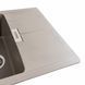 Гранитная мойка для кухни Platinum 6250 ZIRKONE матовый Титан 41598 фото 3
