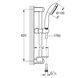Душовий гарнітур Grohe New Tempesta 100 27926001 CV030547 фото 2