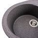 Гранитная мойка для кухни Platinum 5847 ONYX матовая (микс) 38969 фото 5