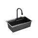 Комплект кухонной мойки Kroner KRP Schwarze - SET7546HM PVD ST02277 фото 6