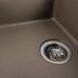 Гранитная мойка для кухни Platinum 6250 ZIRKONE матовый Титан 41598 фото 5