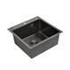 Комплект кухонной мойки KRP Schwarze - 4545HM PVD ST924568 фото 4