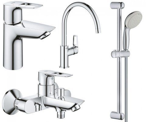 Набір змішувачів 4 в 1 BauLoop New (UA123225K0), Grohe UA123225K0 фото