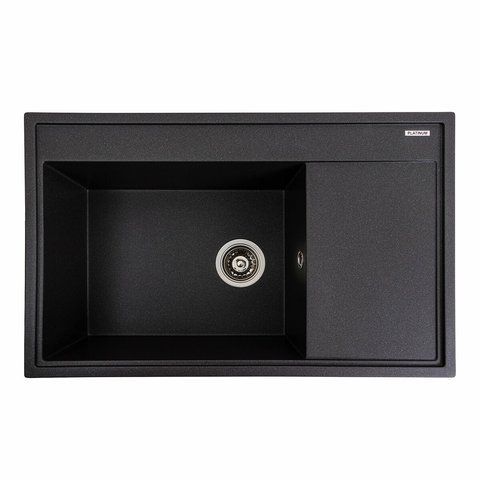 Гранитная мойка для кухни Platinum 7950 AZURIT матовый Морион 41194 фото
