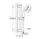 Душовий гарнітур Grohe QuickFix Vitalio Start 100 27942000 CV030598 фото 3