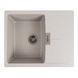 Гранитная мойка для кухни Platinum 6250 ZIRKONE матовый топаз 41599 фото 1