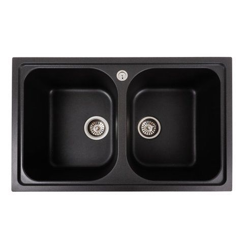 Гранитная мойка для кухни Platinum 7950 Equatoria матовый Морион 42166 фото