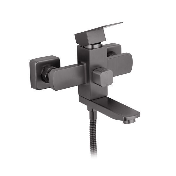 Смеситель для ванны Kroner KRP Edelstahl Kubus - PVD060 CV035907 фото
