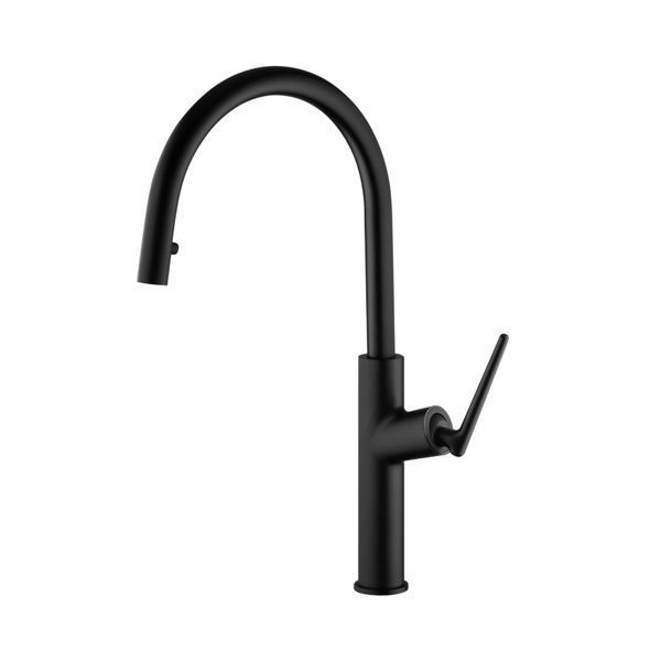 Комплект кухонной мойки Kroner KRP Schwarze 6350LHM PVD ST06 nero SL42179 фото