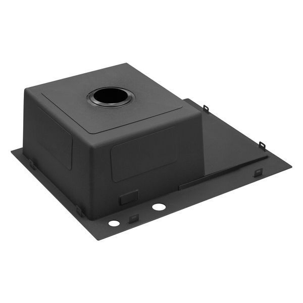 Комплект кухонной мойки Kroner KRP Schwarze 6350LHM PVD ST06 nero SL42179 фото