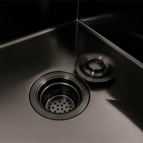 Комплект кухонной мойки Platinum Handmade CM 65*50 L PVD pl23562 фото