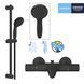 Смеситель термостатический для ванны Grohe QuickFix Precision Start Black UA303907T1 CV032751 фото 1