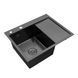 Кухонная мойка Kroner KRP Schwarze - 6350LHM PVD (3.0/1.0 мм) CV031322 фото 4