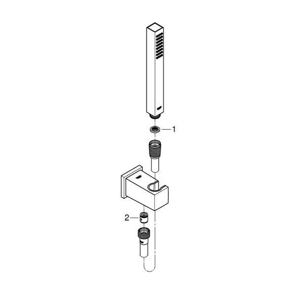 Душевой набор Grohe Euphoria Cube Stick 26405000 CV030544 фото