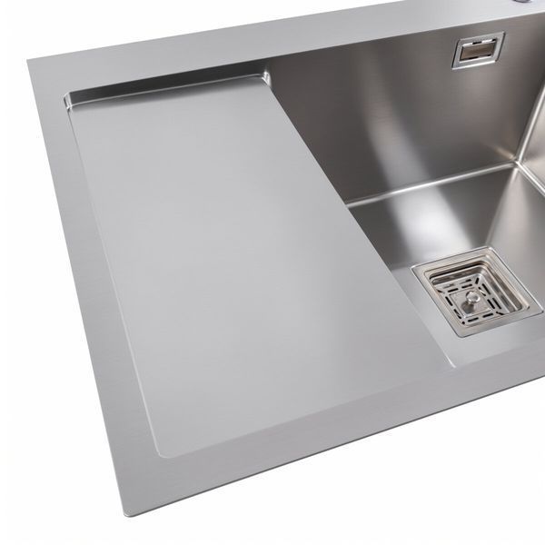 КУХОННАЯ МОЙКА PLATINUM HANDMADE 65*50(КВАДРАТНЫЙ СИФОН 3,0/1) 65*50 фото
