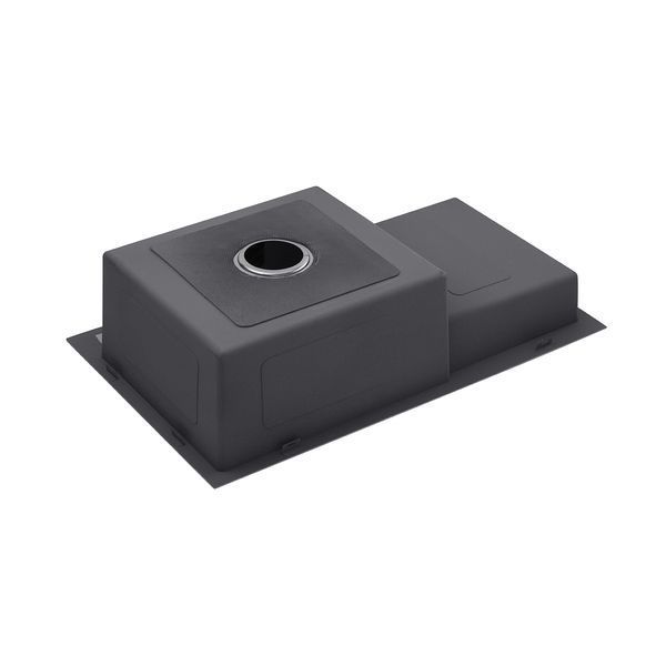 Комплект кухонной мойки KRP Schwarze RHM PVD - 7848 ST41421 фото