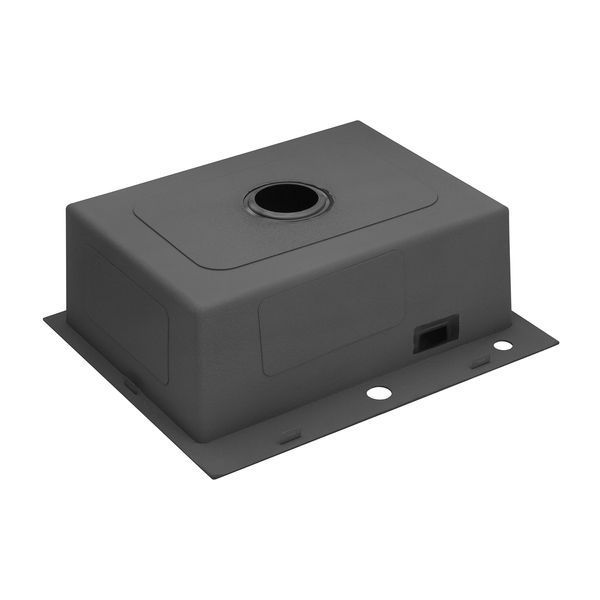 Кухонна мийка Kroner KRP Schwarze - 6050HM PVD (3.0/1.0 мм) CV025260 фото