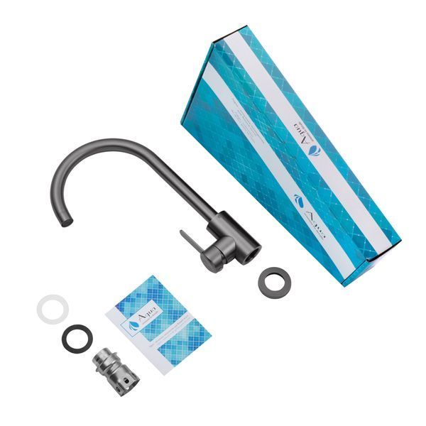Смеситель для кухни Agua Elposo-INOX035AM CV035456 фото