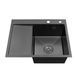 Кухонная мойка Kroner KRP Schwarze - 6350RHM PVD (3.0/1.0 мм) CV031323 фото 3
