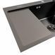Комплект кухонної мийки Platinum Handmade CM 65*50 R PVD pl23544 фото 4
