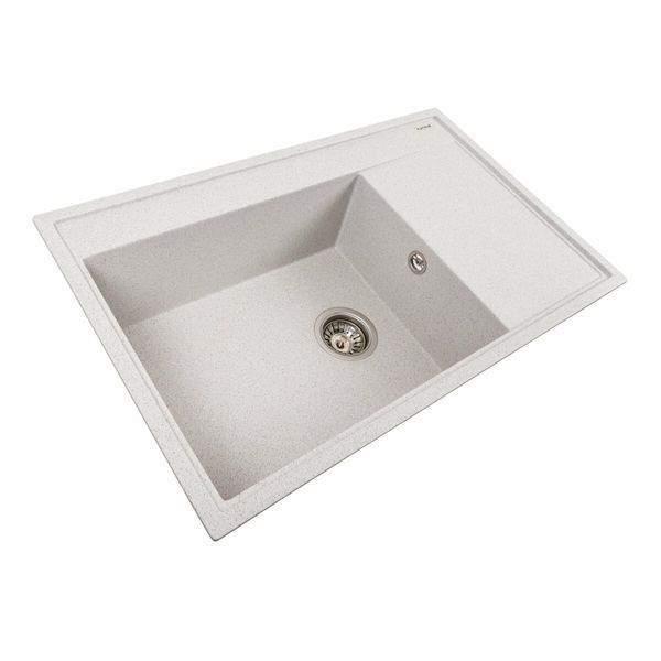 Гранитная мойка для кухни Platinum 7950 AZURIT матовый Топаз 41075 фото
