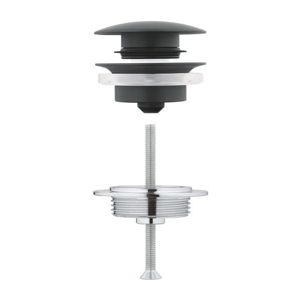 Набір змішувачів 3 в 1 для ванної кімнати Grohe QuickFix Start Black UA303301MQ CV032749 фото