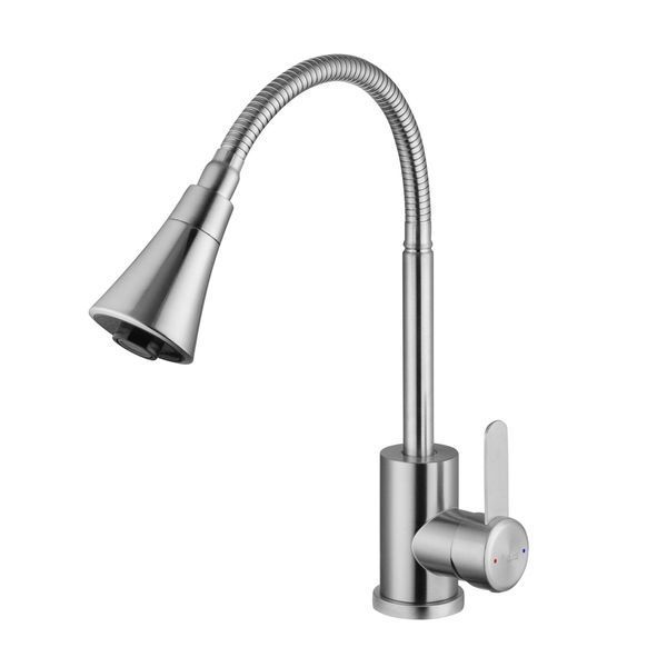 Смеситель для кухни Agua Elposo-INOX031 CV035457 фото