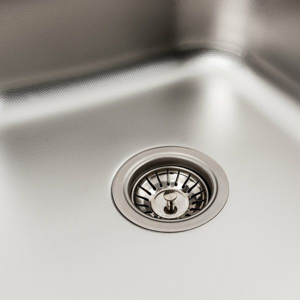 Кухонна мийка з нержавіючої сталі Platinum 7050 ДЕКОР (0,8/180 мм) 11480 фото