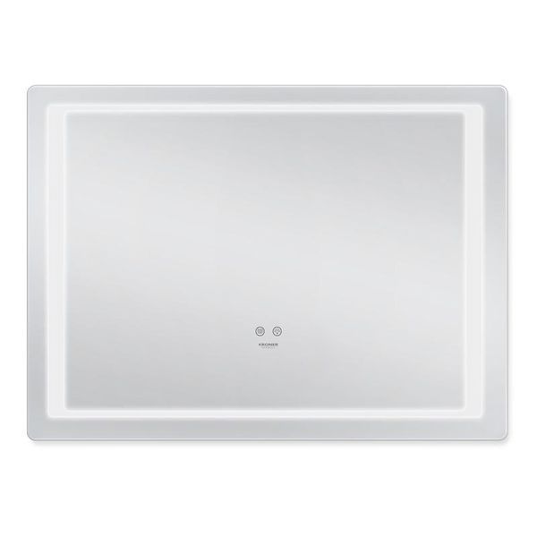Дзеркало Kroner KRP Spiegel HR2 - 10070 з LED-підсвічуванням та антизапотіванням CV030035 фото