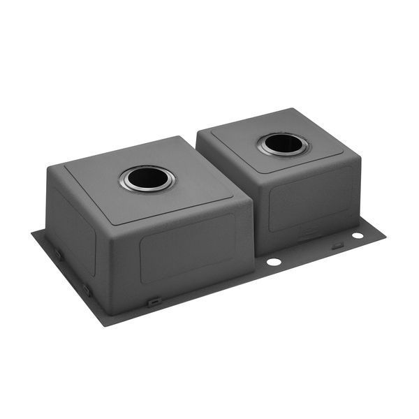 Кухонна мийка Kroner KRP Schwarze - 7843ZHM PVD (3.0/1.0 мм) CV022797 фото