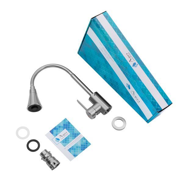 Смеситель для кухни Agua Elposo-INOX031 CV035457 фото