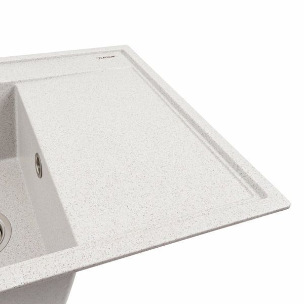 Гранитная мойка для кухни Platinum 7950 AZURIT матовый Топаз 41075 фото