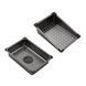 Кухонна мийка Kroner KRP Schwarze - SET7545NB PVD (3.0/0.8 мм) CV033805 фото 13