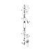 Змішувач для раковини Grohe BauClassic XL-Size 32868000 з донним клапаном CV032468 фото 5